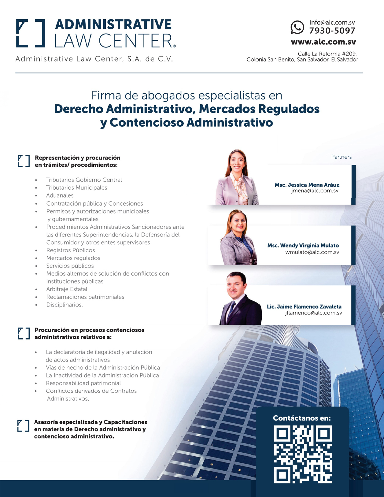 Administrative Law Center en la revista El Economista Edición Especial 199 denominada Desafíos de las Firmas Legales en la región centroamericana